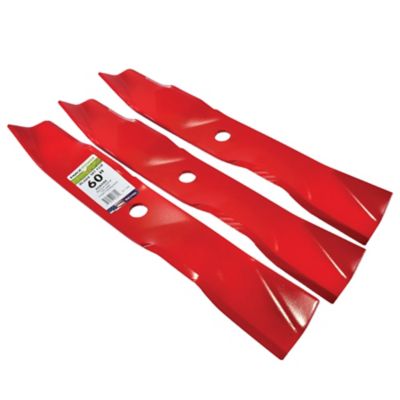 Image showing  60 in. Mulching Lawn Mower Blades for Exmark Mowers, Replaces OEM 103-6393, 103-6393-S and 50-2812, 3 pk.