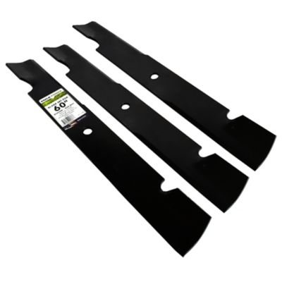 Image showing  60 in. High-Lift Lawn Mower Blades for Exmark and Bad Boy Mowers, 3 pk.