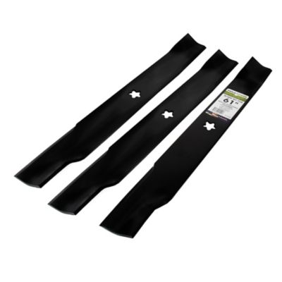 Image showing 5 th MaxPower 61 in. Lawn Mower Blades for Many Craftsman, Husqvarna, Poulan Mowers, Replaces OEM 539-113312, 3 pk.