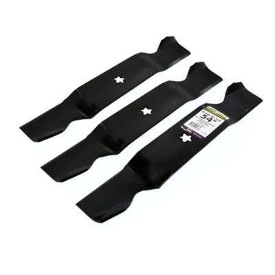 Image showing 5 th MaxPower 54 in. Lawn Mower Blades for Many Craftsman, Husqvarna and Poulan Mowers, 3 pk.