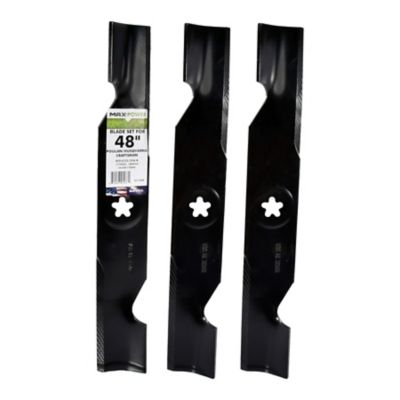 Poulan 42 best sale riding mower blades