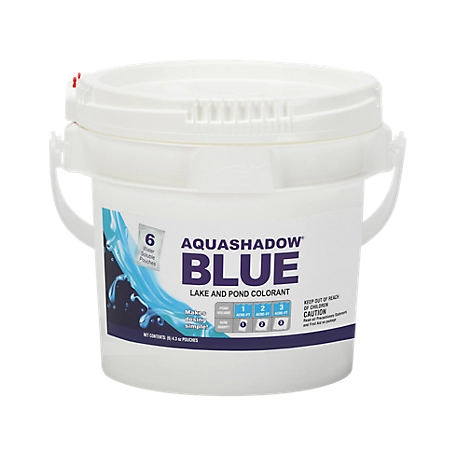 Applied Biochemists Aquashadow Water Soluble Pouch Blue Lake and Pond Colorant, 4.3 oz.