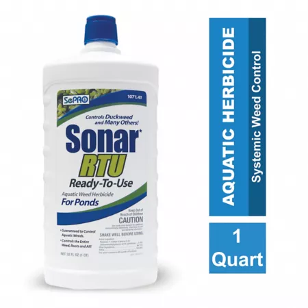 SePRO Sonar RTU Aquatic Herbicide Pond Treatment 1 Quart. Pond Cleaners & Chemicals