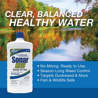 Image showing  Sonar RTU Aquatic Herbicide Pond Treatment, 1 qt.