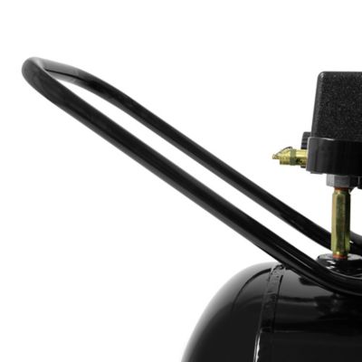 Image showing 5 th Industrial Air Contractor 1.6 HP 20 gal. Belt Drive 120V Single-Stage Horizontal Air Compressor