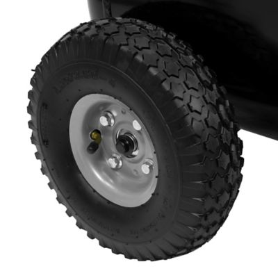 Image showing 9 th Industrial Air Contractor 1.6 HP 20 gal. Belt Drive 120V Single-Stage Horizontal Air Compressor