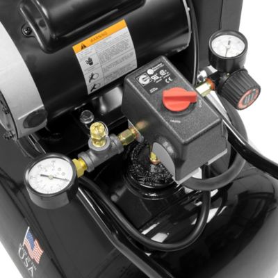 Image showing  1.9 hp 20 gal. Belt Drive 120V Cast Iron Pump Air Compressor