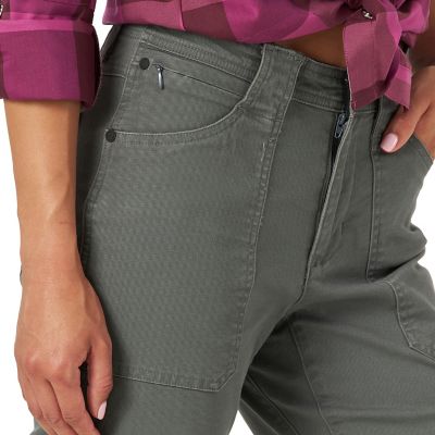 Image showing  Women's Slim Fit High-Rise ATG Canvas Pants
