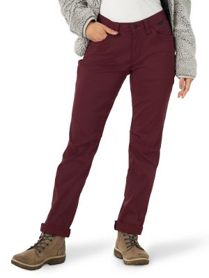 Wrangler Women's Slim Fit Mid-Rise ATG Utility Pants, LA110BK