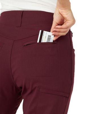 Image showing 6 th Wrangler Women's Slim Fit Mid-Rise ATG Utility Pants