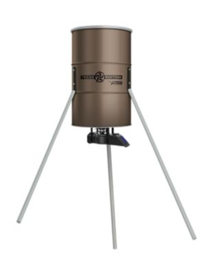 American Hunter 350 lb. Tripod Game Feeder with Updated Sunslinger Kit