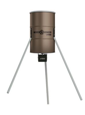 Image showing  350 lb. Tripod Game Feeder with Updated Sunslinger Kit