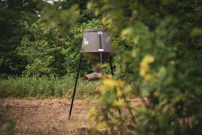 Image showing  350 lb. 12V Auto Game Feeder