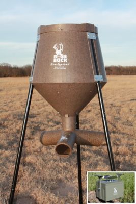 Boss Buck 12V Complete System Deer Feeder, 200 lb.