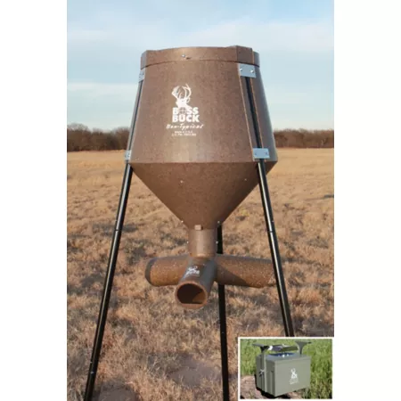 Boss Buck Full System Deer Feeder 200 lb 12V Game Feeders