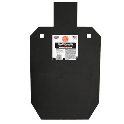 Birchwood Casey 3/8 in. AR500 Steel Silhouette Target, 12 in. x 20 in.