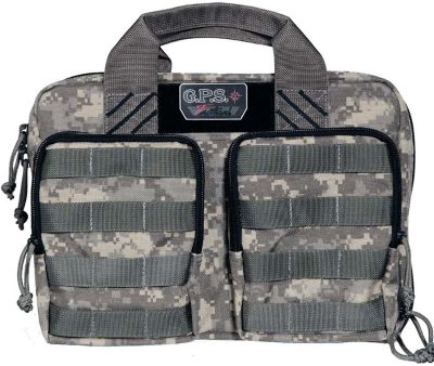 G-Outdoors Tactical Quad +2 Pistol Range Bag, Blackout