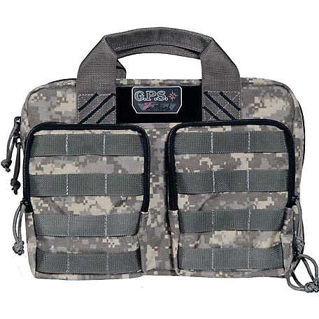 G-Outdoors Tactical Quad +2 Pistol Range Bag, Blackout