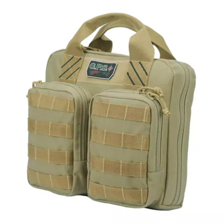 G-Outdoors Tactical Double +2 Pistol Holster Tan Gun Cases