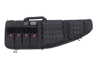 G-Outdoors 35 in. Tactical AR Case with External Pistol Case, Black