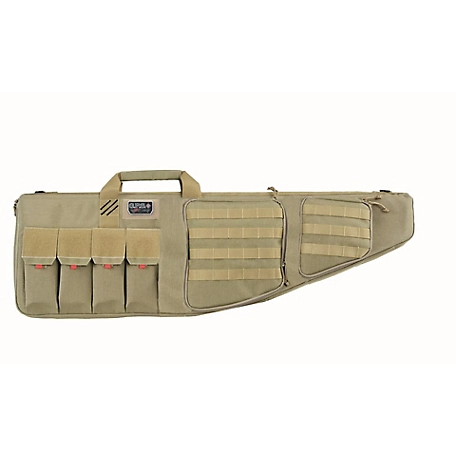 G-Outdoors 35 in. Tactical AR Case with External Pistol Case, Tan