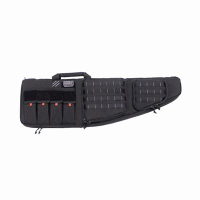 G-Outdoors 42 in. Tactical AR Case with External Pistol Case, Black