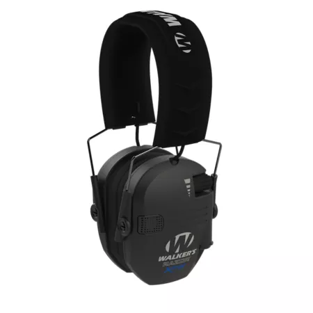 Walker's Razor Digital X-TRM Earmuffs with Cooling Pads and Moisture-Wicking Headband Black Earmuffs