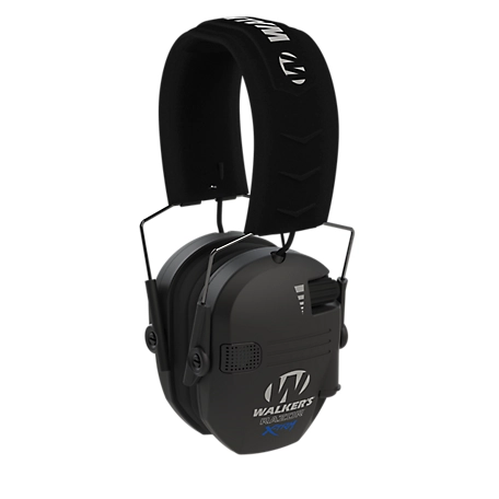Walker's Razor Digital X-TRM Ear Muffs with Cooling Pads and Moisture-Wicking Headband, Black