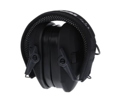 Image showing  Razor X-TRM Moisture-Wicking Earmuffs with Cooling Pads, 21 dB Noise Reduction Rating, Black, 1-Pair