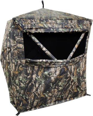 HME Products 2-Person Hub Ground Blind, 62 in. x 62 in. x 66 in.