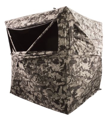 HME Products 3-Person Hub Ground Blind, 75 in. x 75 in. Hub-to-Hub Size, 67 in. Center Height, 58 in. x 58 in. Footprint