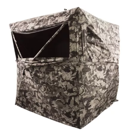 HME Products 75 in x 75 in 3-Person Floor Shade Hub to hub size 67 in Center height 58 in x 58 in Footprint Ground Blinds