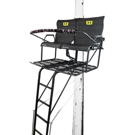 Hawk 18 ft. Sasquatch 2-Person Tree Stand with Hercules System