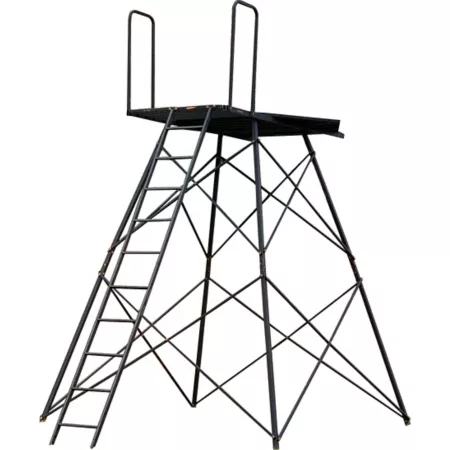 Hawk Scout Floor with 10' Tower 500 lb Capacity for Scout Warrior Muddy Deluxe and Elite Towers Shades Tower & Box Blinds