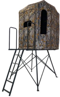 Muddy 2-Person Soft-Sided 360 Blind with Steel Mesh Floor and Floor Pad, 72 in. x 72 in. x 85 in. H, For Muddy Deluxe or Elite
