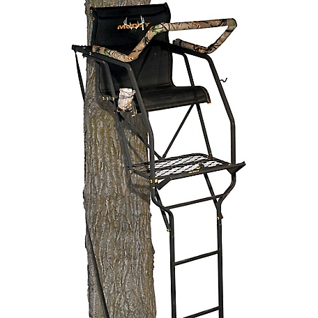 Muddy 21 ft. Stronghold 1.5-Person Ladder Tree Stand