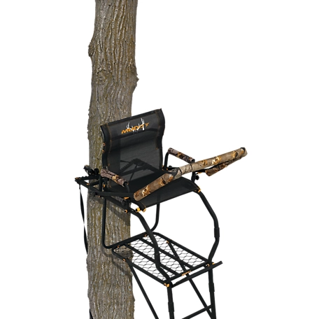 Muddy 17 ft. Huntsman Deluxe 1-Person Ladder Tree Stand