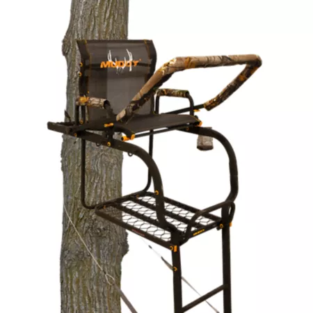 Muddy Ladder Tree Stand for Odyssey XTL Hercules 1-Person System 20' Ladder Tree Stands