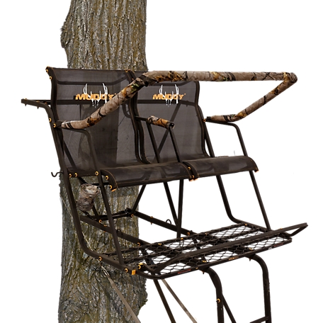 Muddy 18 ft. Stronghold 2.5-Person XTL Hercules System Ladder Tree Stand