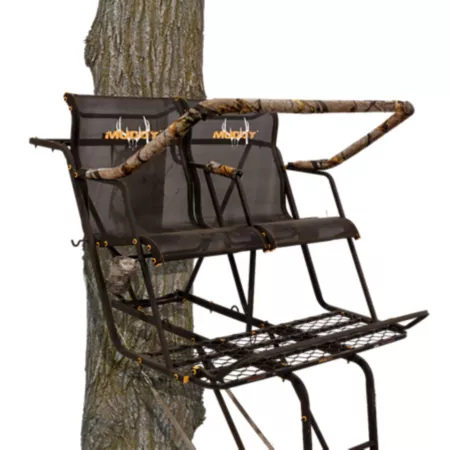 Muddy Stronghold XTL Hercules System 2.5 Person Ladder Tree Stand 18 Feet Ladder Tree Stands