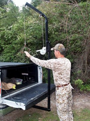 Image showing  300 lb. Capacity Rack Jack ll Hitch Mounted Game Hoist