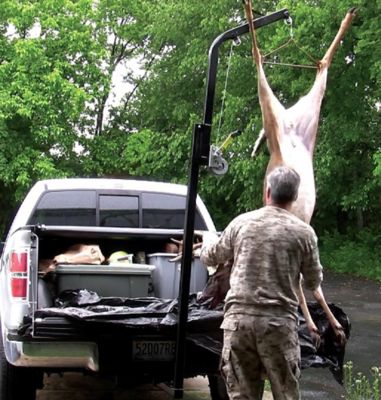 Image showing  300 lb. Capacity Rack Jack ll Hitch Mounted Game Hoist