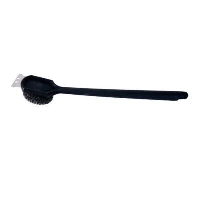 Even Embers Steel Wool Grill Brush, Black, 20.3 in. D x 3.3 in. W x 2.5 in. H, 0.5 lb.