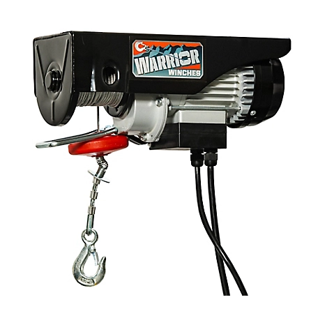 DK2 550 lb. Warrior Compact Electric Hoist with 10 ft. Remote, EH250