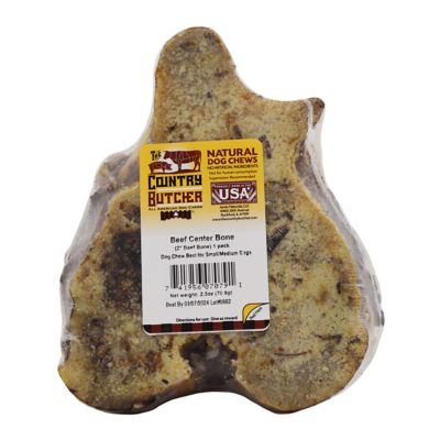 The Country Butcher Beef Center Bone Dog Chew Treat, 1 ct.