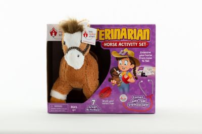 Little Medical School Kids' Veterinarian Horse Activity Set