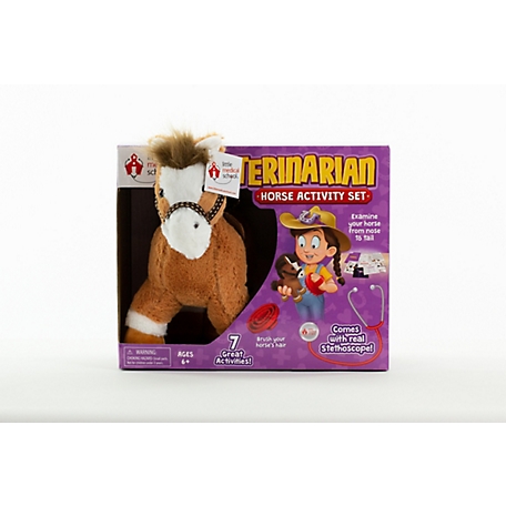 Little Medical School Kids' Veterinarian Horse Activity Set, For Ages 6+