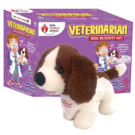 Little Medical School VKD02 Veterinarian Dog Activity Set