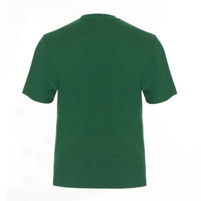 Image showing  Cotton Crew Neck T-Shirt with Extended Tail