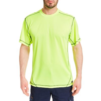 Smith's Workwear Men's Contrast Stitch Performance T-Shirt, Anti-Odor, Anti-Microbial